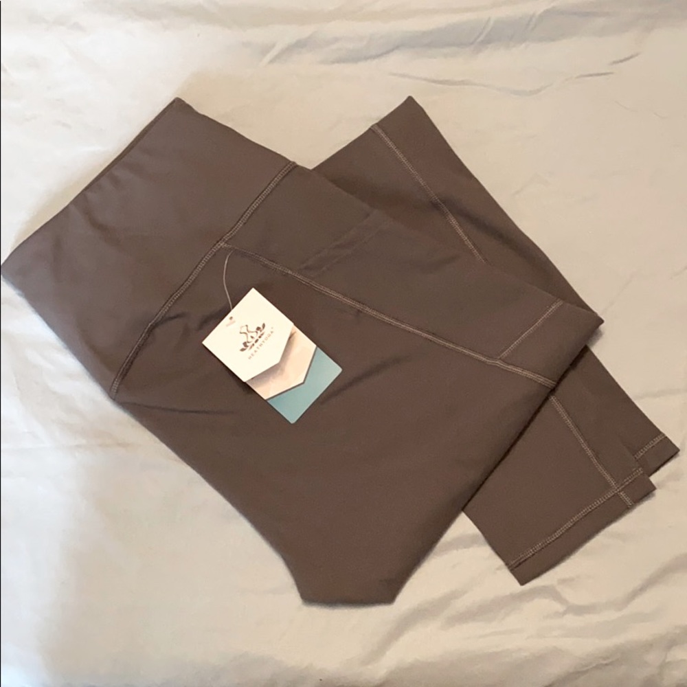 Gray Yoga Pants w/ Pockets